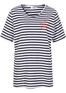 T-shirt coton manches mi-longues, bonprix