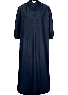 Robe-chemise mi-longue en popeline, bonprix