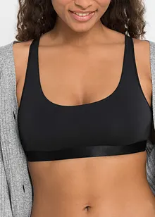 Lot de 2 brassières en coton, bonprix