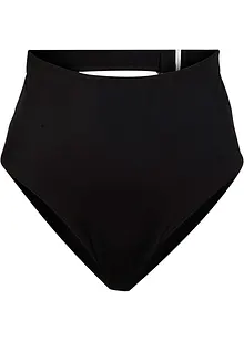 Bas de bikini taille haute en polyamide recyclé, largeur réglable, bonprix