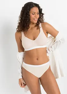 Lot de 2 soutiens-gorge coton sans armatures, bonprix
