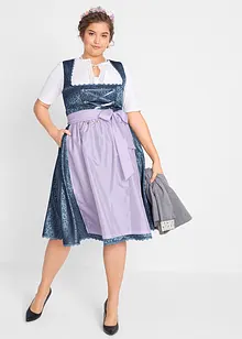 Dirndl longueur midi avec tablier (ens. 2 pces.), bonprix