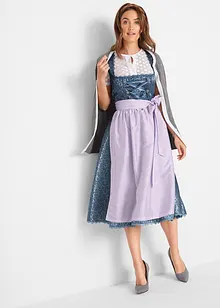 Dirndl longueur midi avec tablier (ens. 2 pces.), bonprix