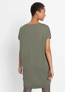 T-shirt long 100% coton, bonprix