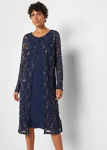 Robe avec dentelle (ens. 2 pces), bonprix