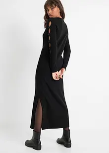 Robe midi avec découpes, bonprix