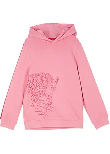 Sweat à capuche fille en coton, bpc bonprix collection