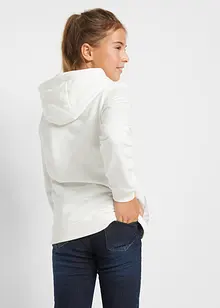 Sweat à capuche 100% coton, bonprix