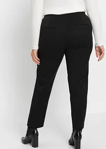 Pantalon avec empiècement en satin, BODYFLIRT