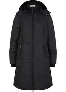 Manteau court avec surpiqûres diamant et fermetures zippées sur les côtés, bonprix