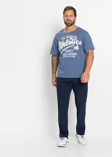 Lot de 2 T-shirts à imprimés sportifs, bonprix