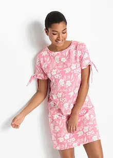 Robe en jersey à imprimé floral, bonprix