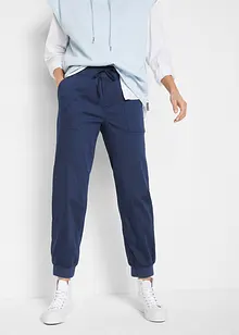 Pantalon en twill avec taille confortable, bonprix