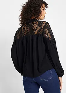 Blouse à dentelle, bonprix