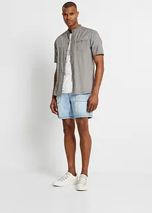 Chemise manches courtes aspect délavé, bonprix