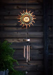 Déco solaire carillon avec boule en verre, bonprix