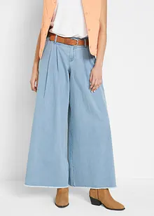 Jupe-pantalon en jean, bonprix