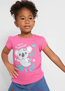 Lot de 2 T-shirts fille, bonprix