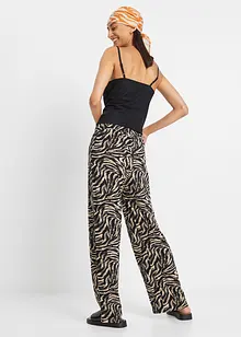 Pantalon en jersey viscose avec taille confortable, bonprix