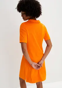 Robe longueur genou en tissu éponge avec col polo, bpc bonprix collection