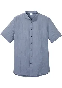 Chemise manches courtes en gaze de coton, bonprix