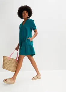 Robe courte en gaze de coton, bonprix