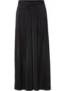 Pantalon ample en satin fluide, bonprix