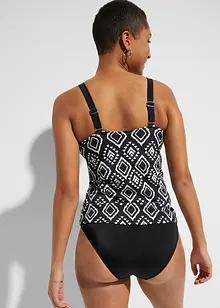 Tankini (ens. 2 pces) avec poches pour prothèses en polyamide, RAINBOW