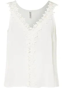 Top fluide effet froissé, bonprix