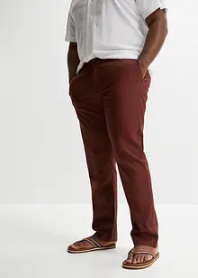 Pantalon chino avec lin, Regular Fit, Straight, bonprix