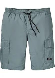 Bermuda cargo à taille élastiquée, Regular, bonprix
