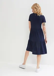 Robe avec motif structuré, bonprix