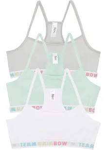 Lot de 3 brassières fille, bonprix