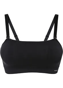 Soutien-gorge bandeau sans couture rembourré Feel Comfort avec bretelles amovibles, bonprix