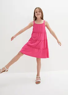 Robe 100% coton à bretelles, bonprix