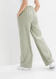 Pantalon palazzo en lin, bonprix