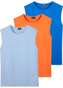 Lot de 3 débardeurs regular fit, bonprix