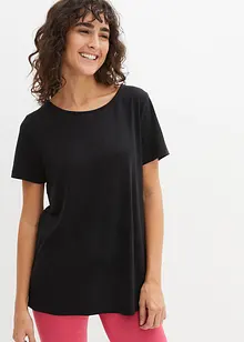 T-shirt long de sport avec décolleté dos, bonprix