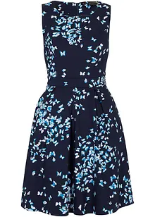 Robe à plis piqués et poches, bonprix