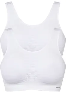 Lot de 2 brassières sans coutures Feel Comfort, bonprix