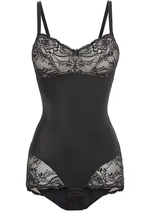 Body sculptant avec dentelle, maintien modéré, bonprix