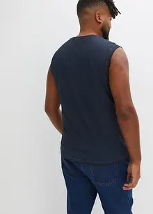 T-shirt muscle avec effet délavé, bonprix