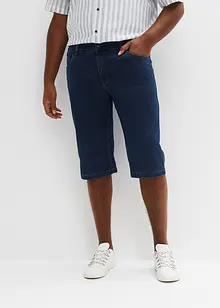 Lot de 2 bermudas longs en jean extensible, Regular Fit, bonprix