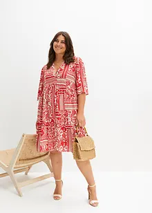 Robe-tunique imprimée en viscose, bonprix