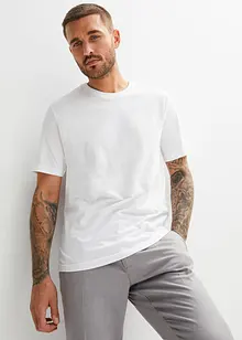 Lot de 2 T-shirts 100% coton, bonprix