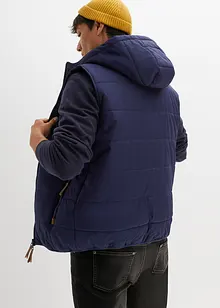 Veste sans manches matelassée à capuche, bonprix