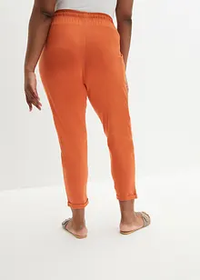 Pantalon coupe confortable avec lien à nouer, bonprix