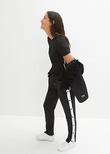 Pantalon de jogging à boutons-pression, séchage rapide, bonprix