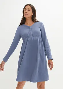 Robe de grossesse avec fonction allaitement en mousseline, bonprix