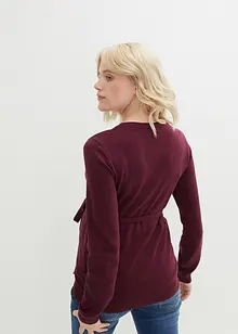 Pull de grossesse 100% coton avec lien à nouer, bonprix